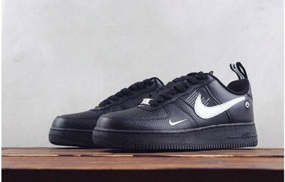 nike air force 1 utility low black