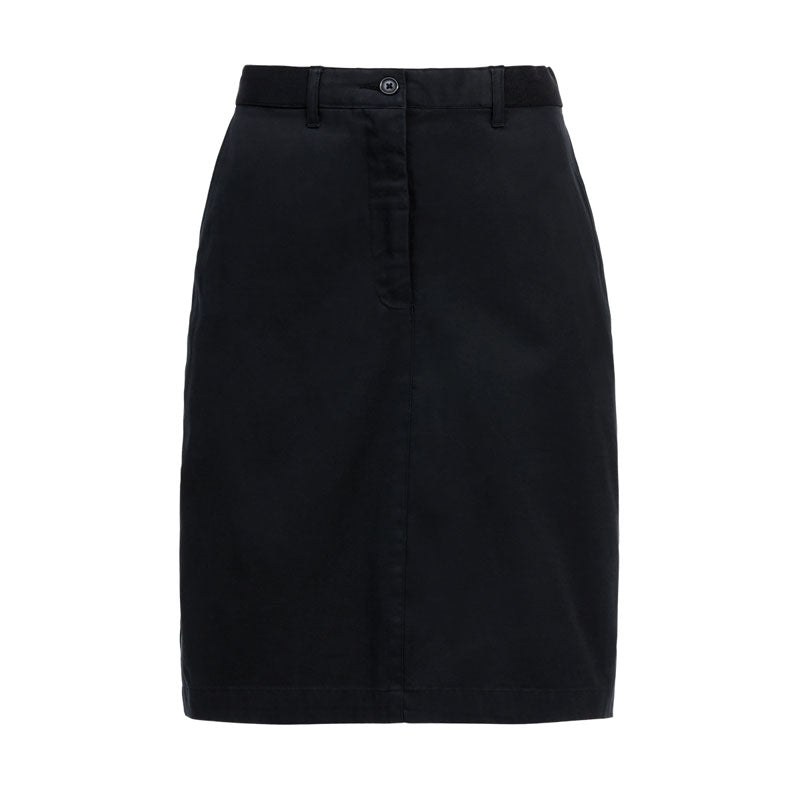 Ladies Mid Length Chino Skirt - Work Clobber Bunbury