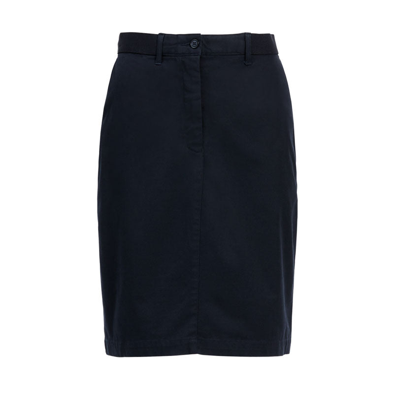Ladies Mid Length Chino Skirt - Work Clobber Bunbury