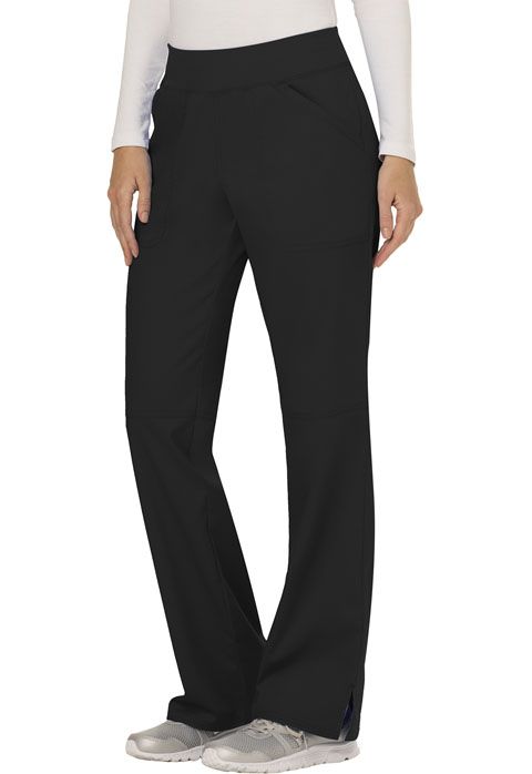 Cherokee Revolution Women's Mid Rise Moderate Flare Drawstring Scrub Pant  #WW120