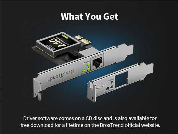 2.5GB PCIe Network Card Architecture Design