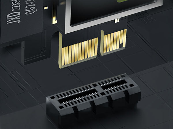 Gold-plated Contactors on PCIe Network Card Ensure Stability Supports x1 x4 x8 x16 PCI Express Slots