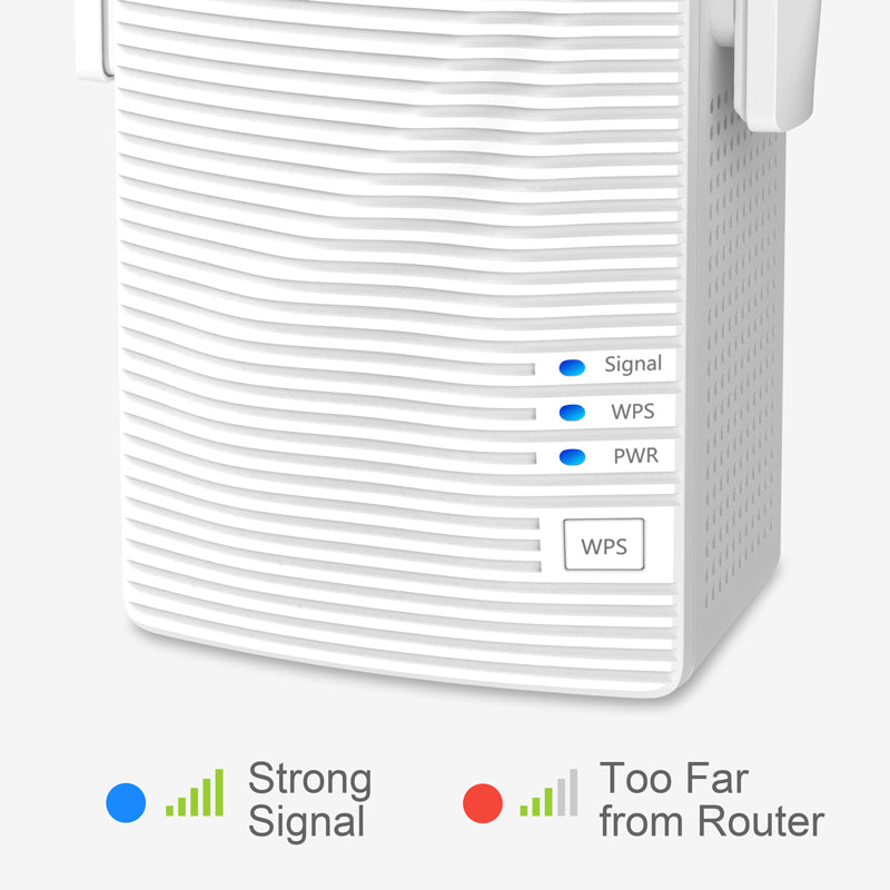BrosTrend 1200Mbps WiFi Extender Repeater Range Extender WiFi Booster –  BrosTrend Direct