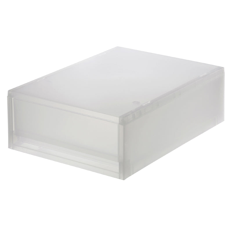 shallow plastic box