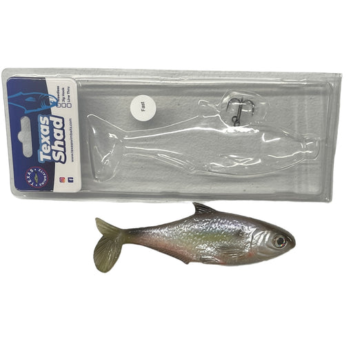 4) Packs Storm 3 Boom Shad 1/8 Oz Swimbaits Natural Green Perch