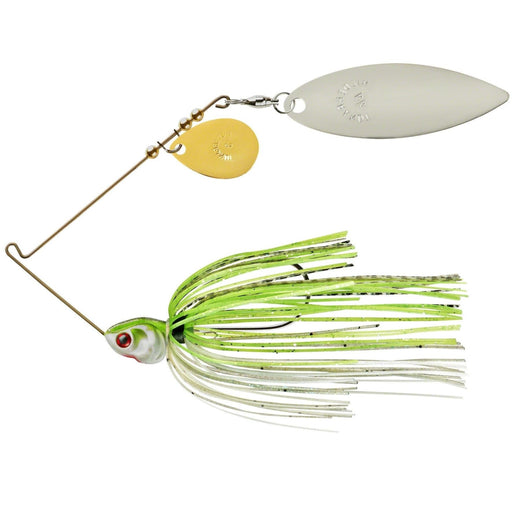 Booyah Covert Spinnerbait Nickel Gold Willow — Lake Pro Tackle