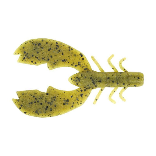 Whip'r Craw - Pumpkin/Green Glitter - K&E Tackle, Inc WSC332-217