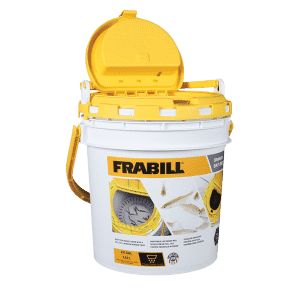 Frabill Magnum Live Bait Station 13 Quart Storage Cooler Tackle