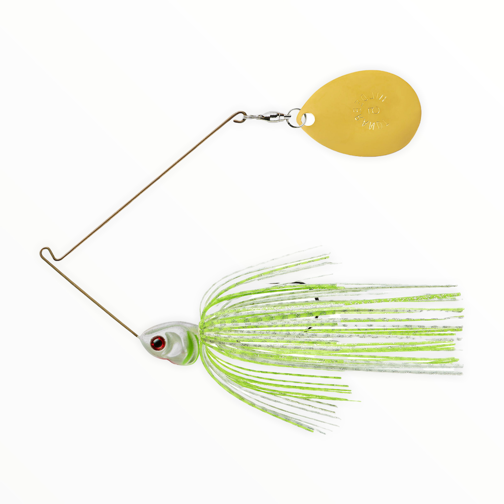 7 2 MINI TERMINATOR QUICK CHANGE Spinner Bait SKIRTS - CHARTREUSE