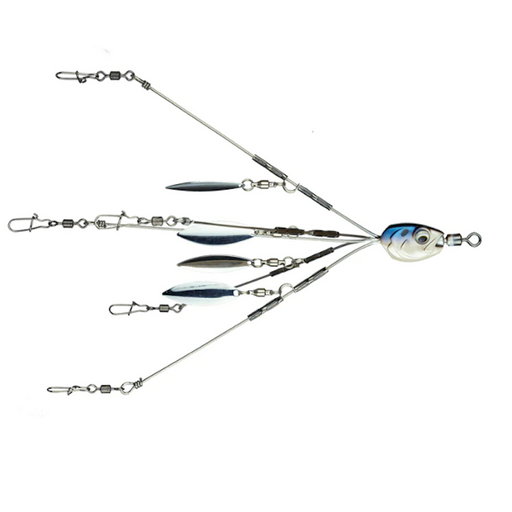 Mirror Image Tournament Pro Umbrella Rig Crankbait Renosky Super Shad Spin  4 pk 