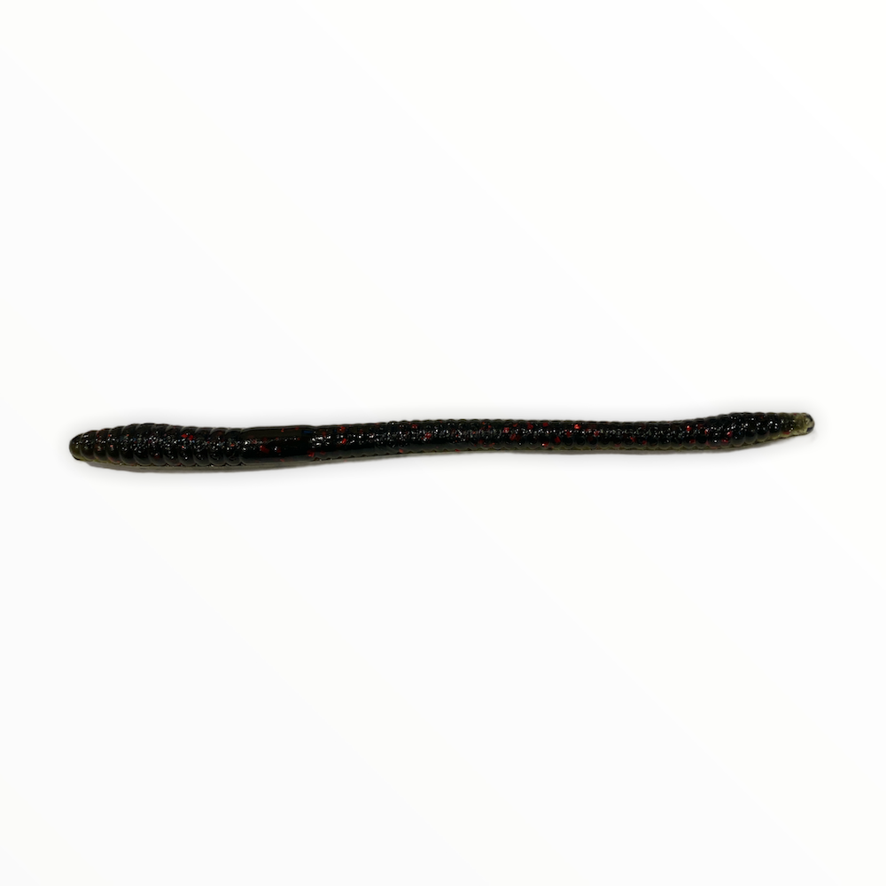 Tackle HD Finesse Worm 4.5-Inch 25-Pack - Junebug