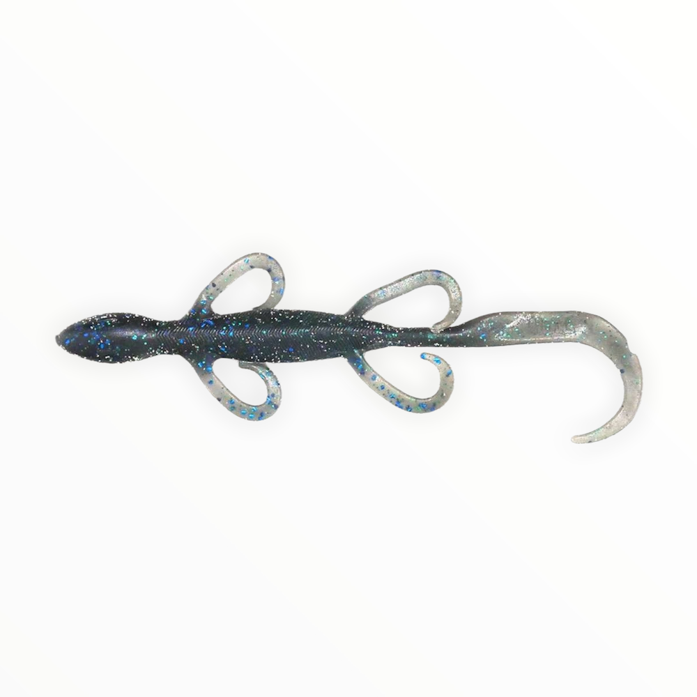  Tackle HD 12-Pack Lizard Fishing Lure, 6-Inch Soft Plastic Fishing  Lures for Bass Fishing, Bass Lures with Massive Curly Tail, Freshwater Lizard  Fishing Bait, Black : Sports & Outdoors