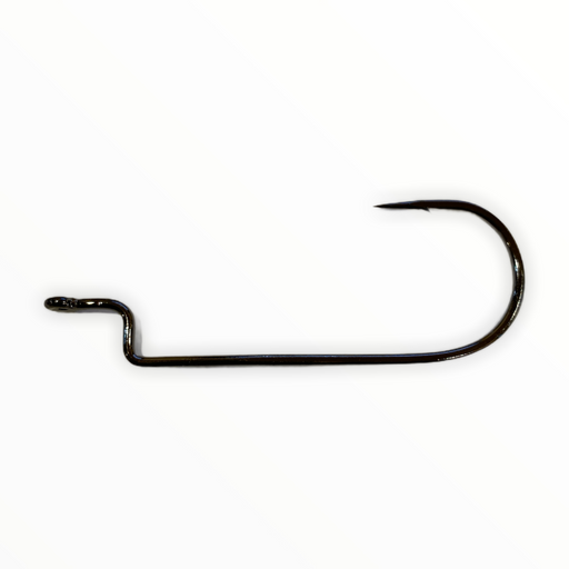 Lot 20 Weighted Fishing Hooks Extra Wide Gap Weedless Hook Offset