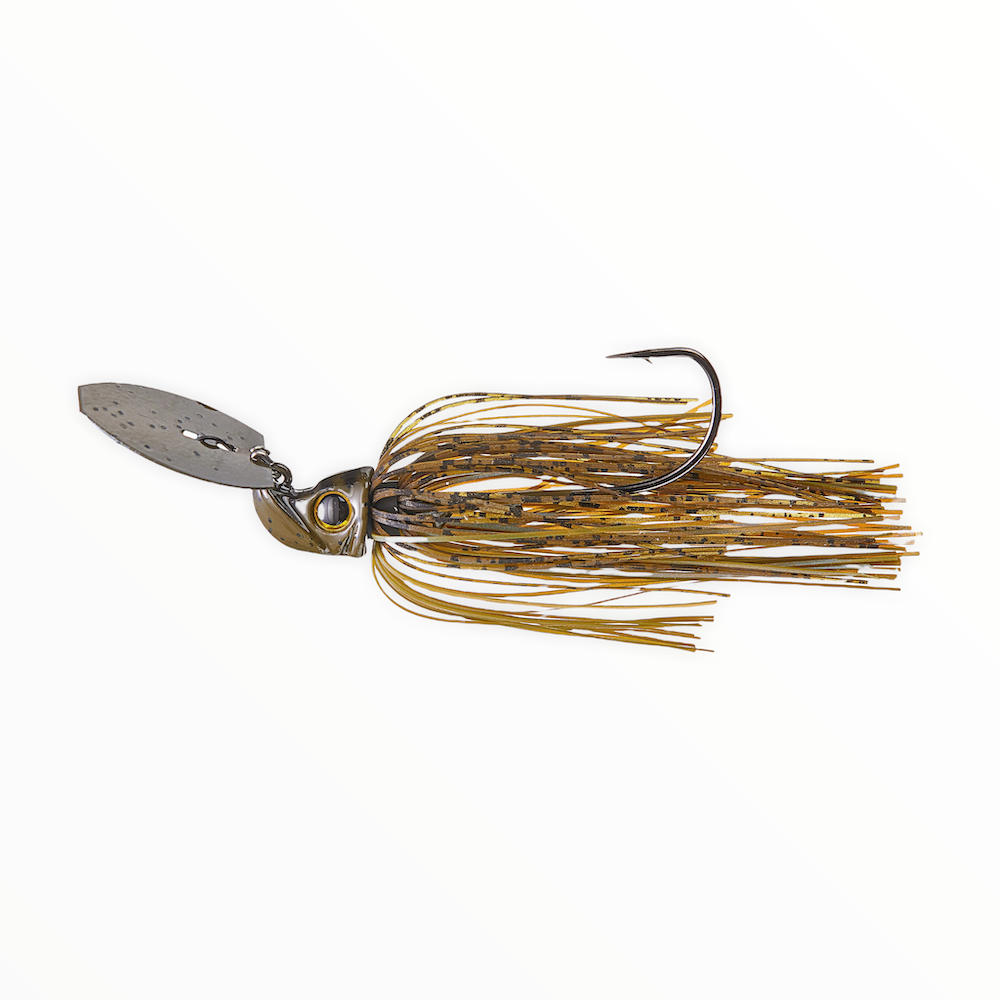 3/8oz Green Pumpkin Flipping Jig Head 3 Pack With 4/0 Mustad Jig Hook 