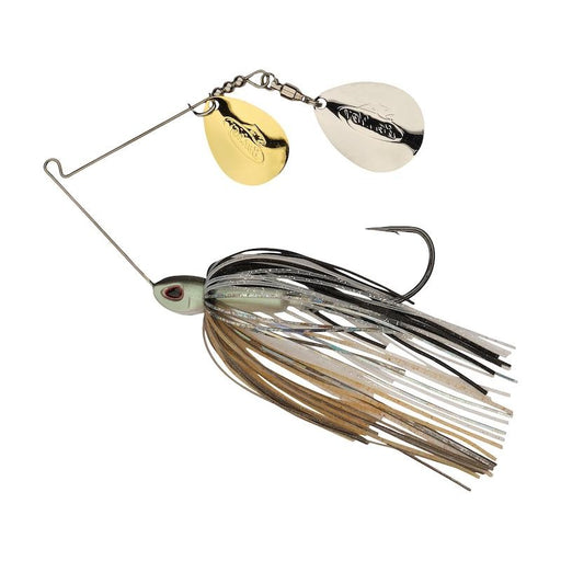 Berkley Power Blade Colorado Willow Spinnerbait 3/8 oz. Shad Spawn  Gold/Silver