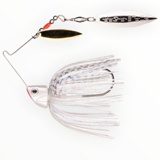 Mr. Crappie Spin Baby Spinnerbait/Tuxedo Black 