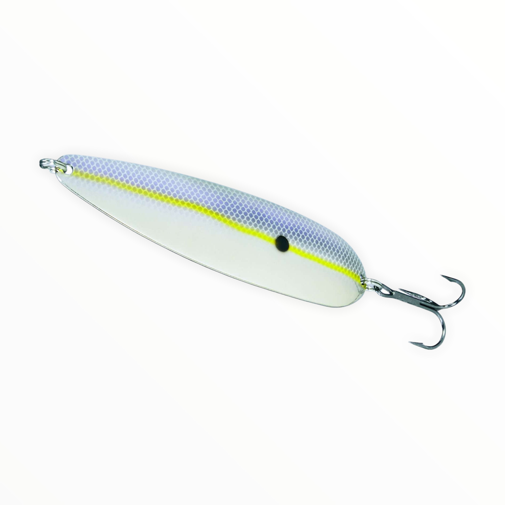 5 Shad Flutter Spoons choose Color, Blade style & finish