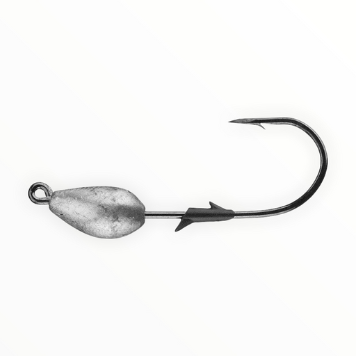 Trokar Swing Head Jig Black 1/2 oz 4/0