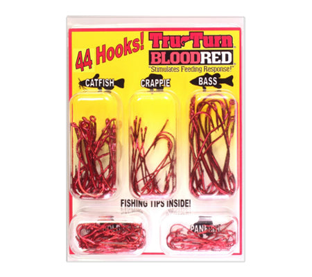 Tru Turn Blood Red Catfish Hooks Value Pack 27ct — Lake Pro Tackle