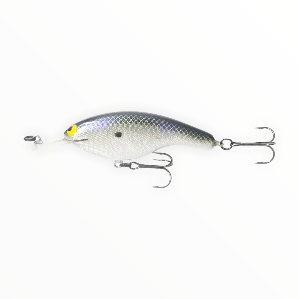 Bluegill Swimbait Jointed 3.25in Double Treble Hooks Realistic