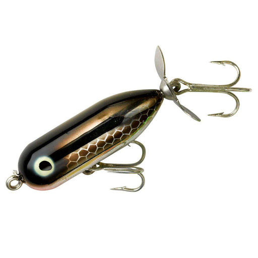 Heddon Baby Torpedo Bass Fishing Topwater Lure Green Sunfish