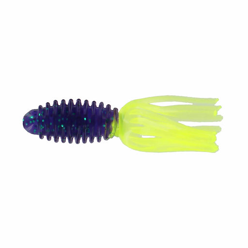 Big Bite Baits 1.5 in. Crappie Tube, Red & Pearl - 10 Per Bag 