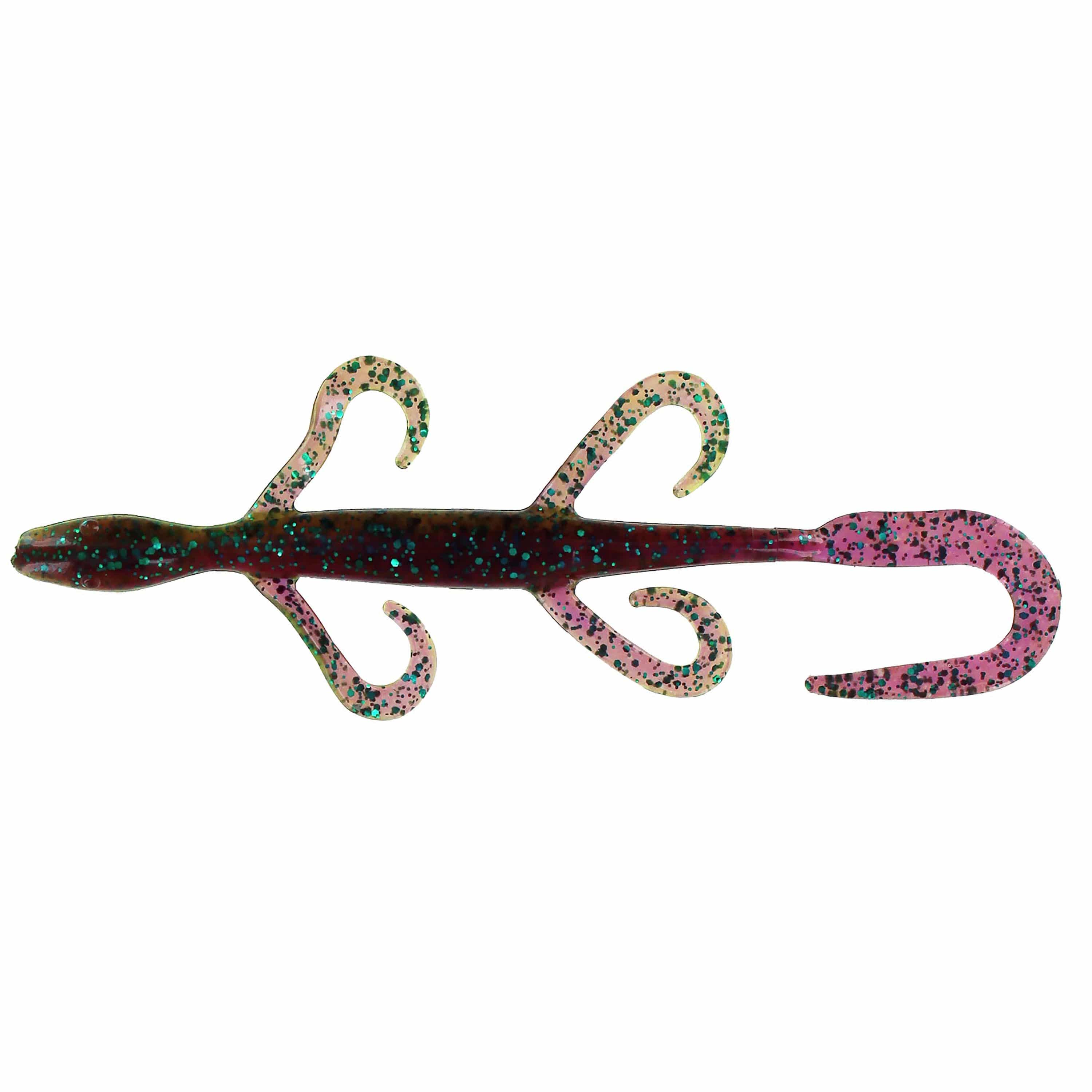 Big Bite Baits 6 inch Pro Lizard Lure, Black