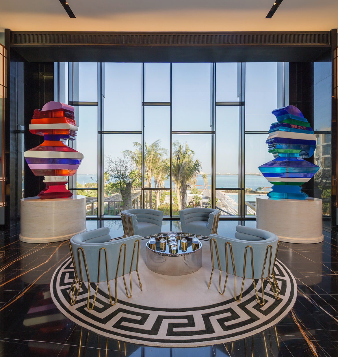 Ceasars Resort Bluewaters Dubai Lobby