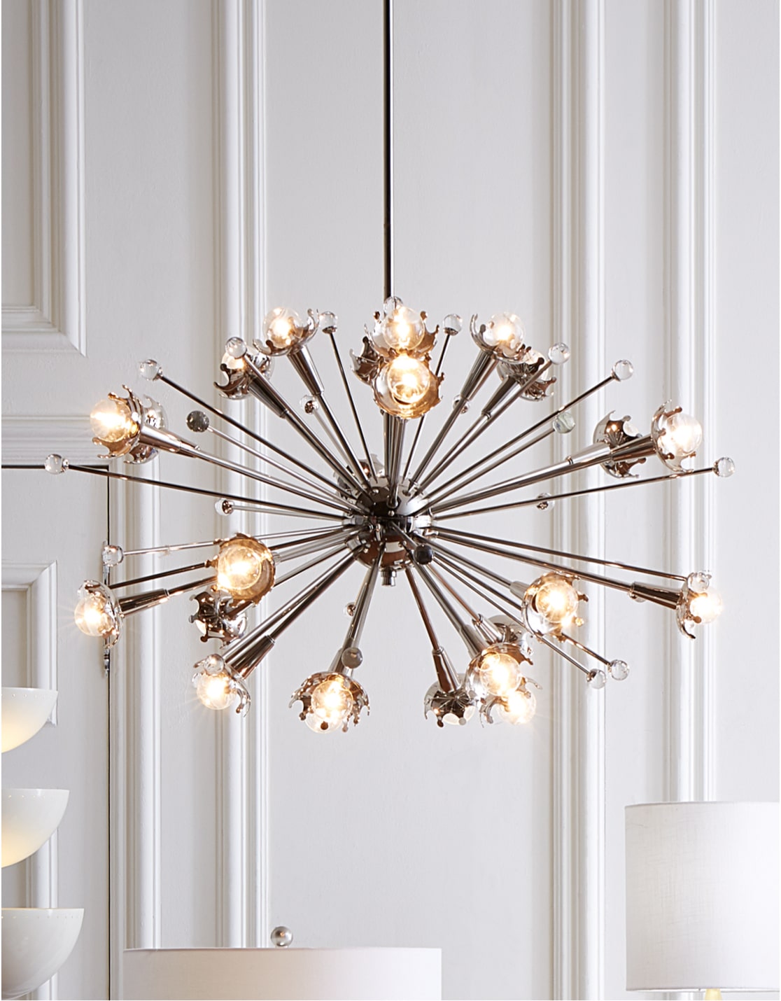 Modern chandelier styles by Jonathan Adler