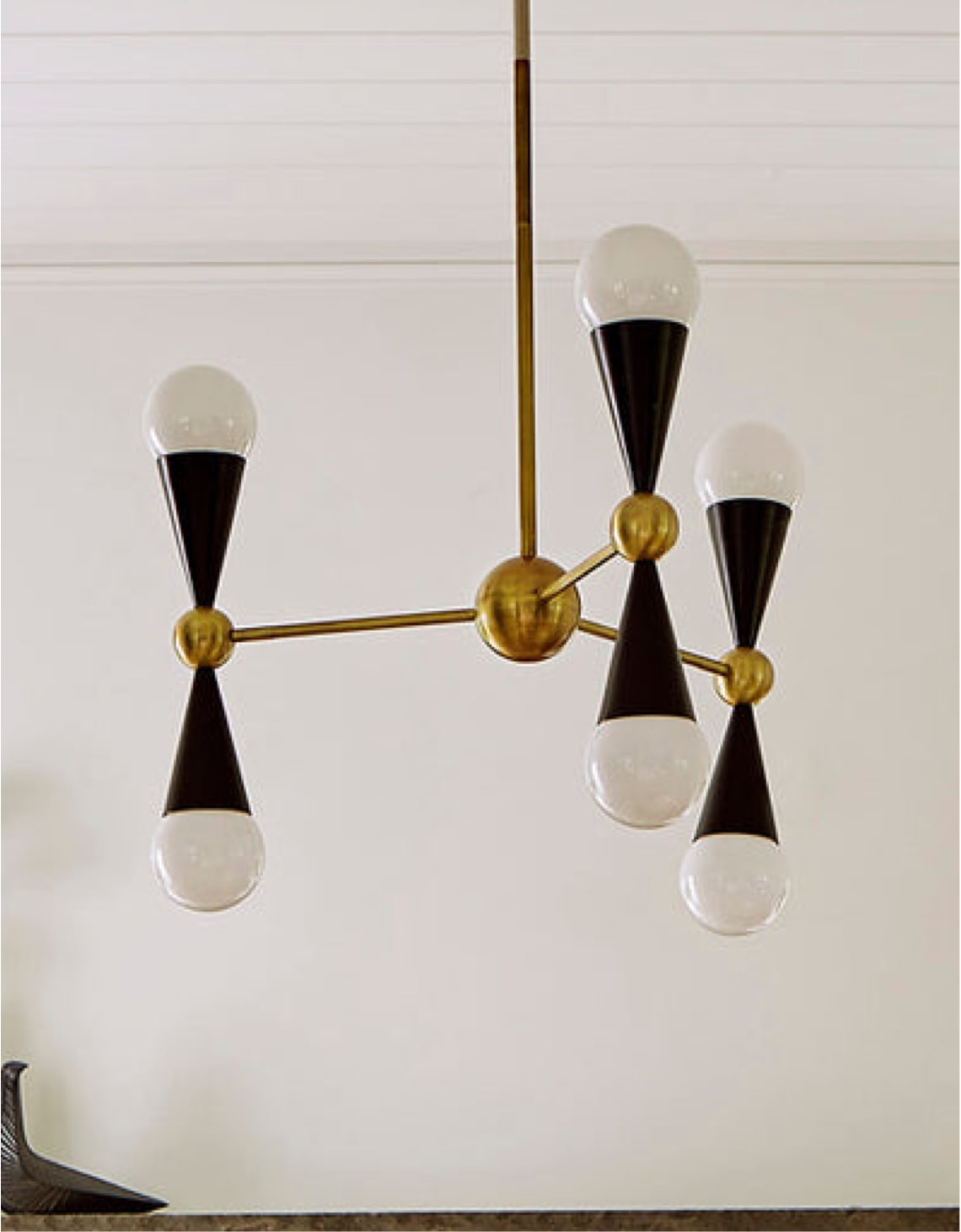 Modern chandelier styles by Jonathan Adler