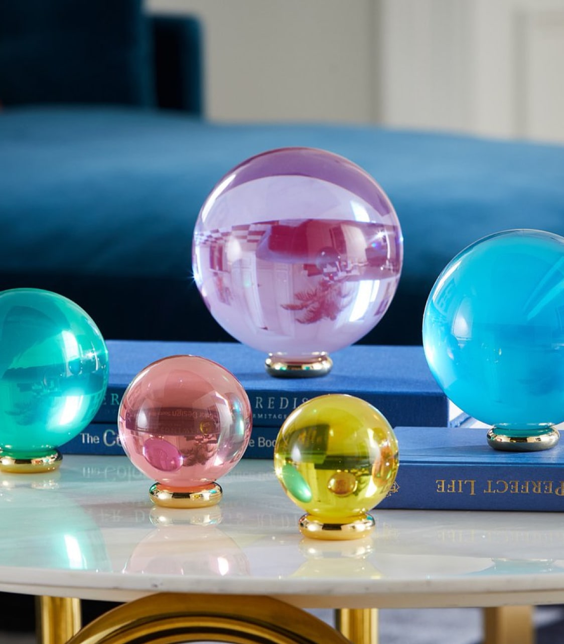 Acrylic Orb Set by Jonathan Adler