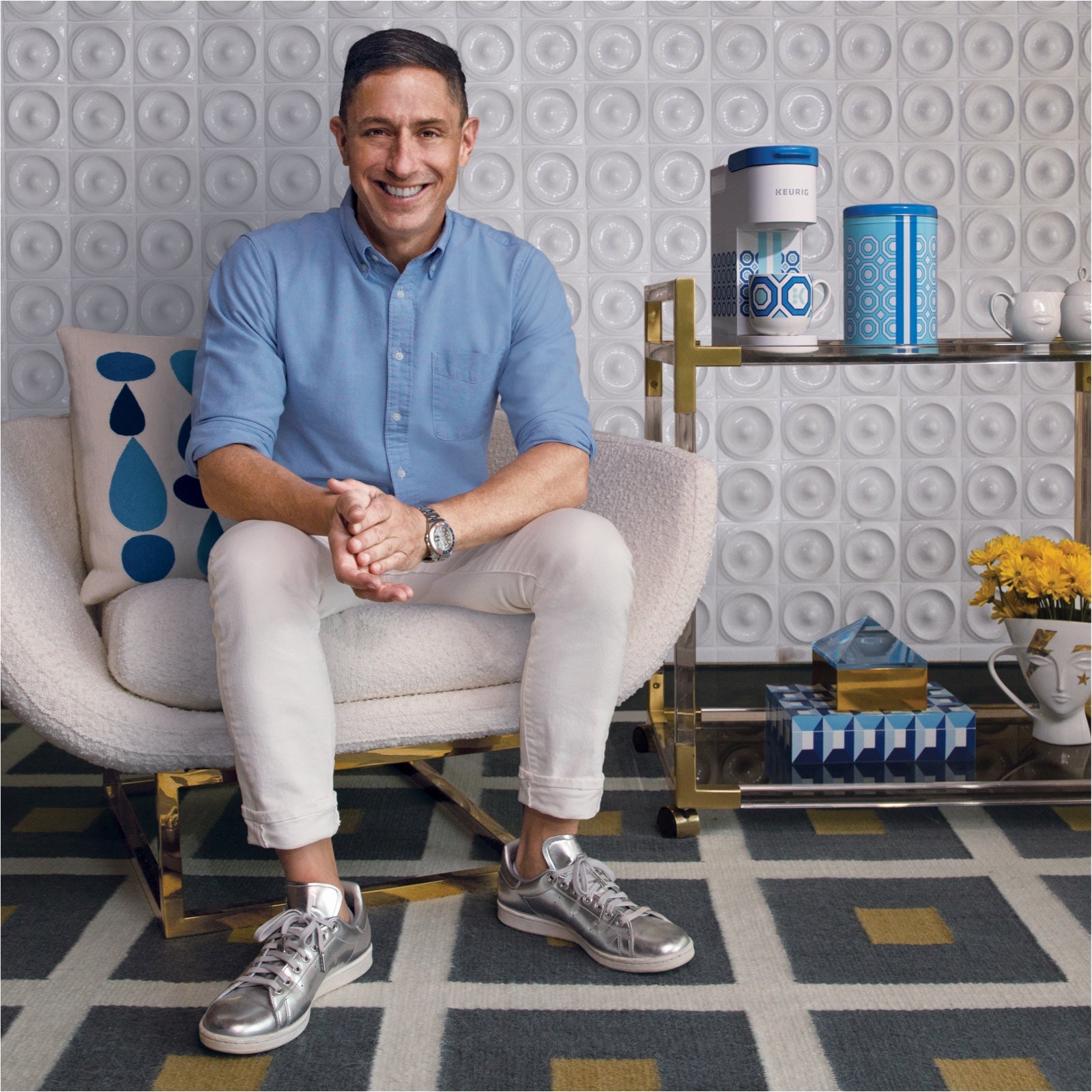 Jonathan Adler Partners with Keurig on a Chic Coffee Maker