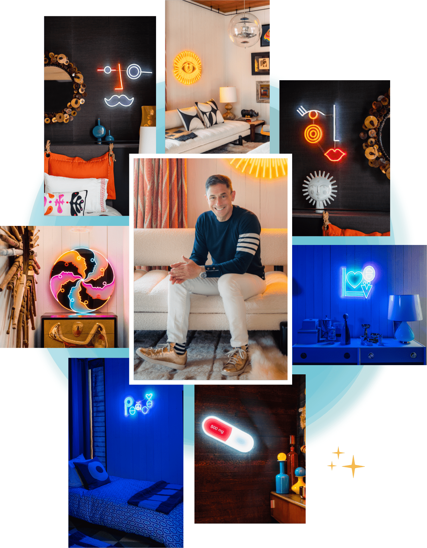 Jonathan Adler Brings His Modern American Glamour to Yellowpop Neons -  Whitewall