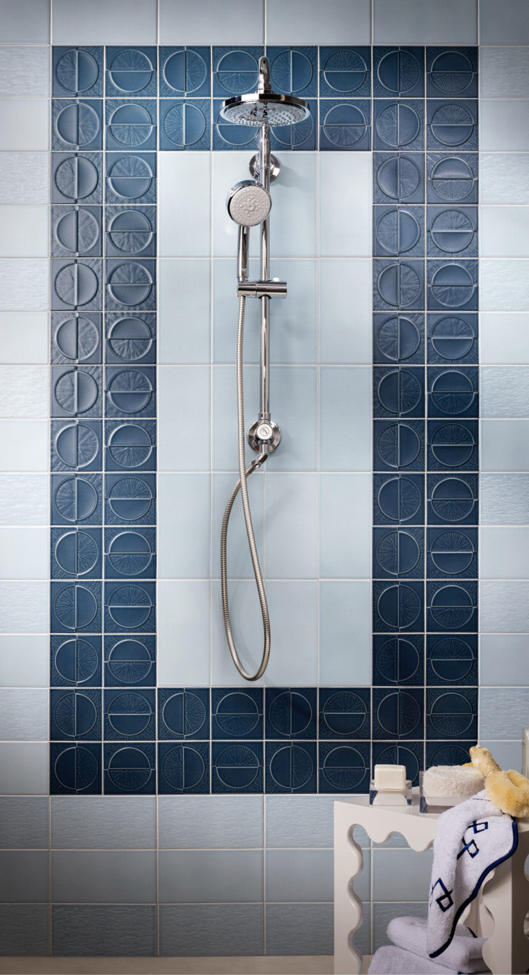 Scandi Blue Ceramic Tiles