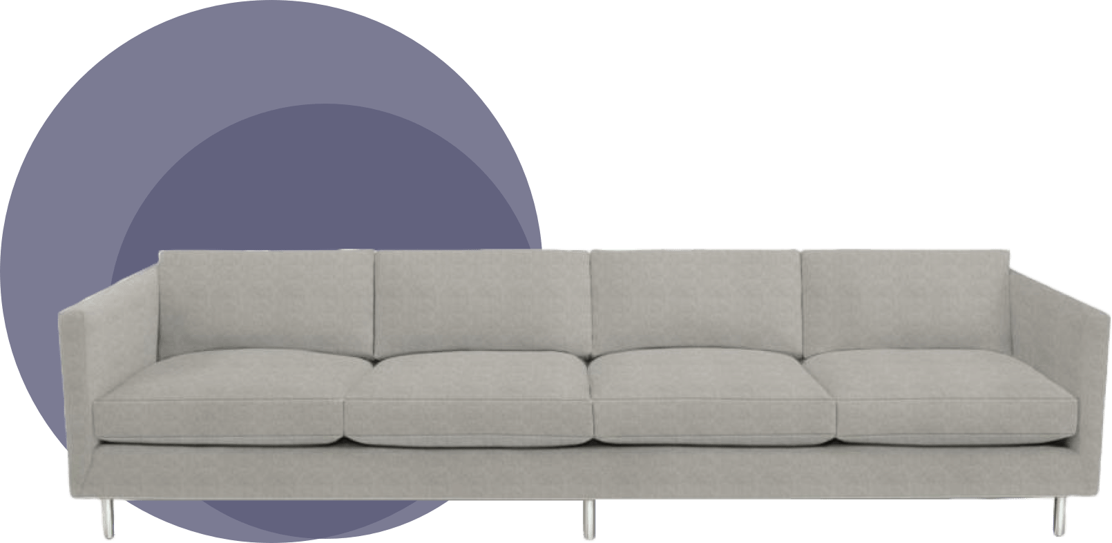 Topanga Four-Seater Sofa, Jonathan Adler