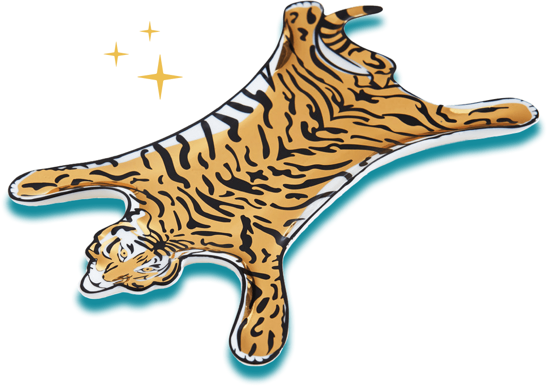 Tiger Stacking Dish by Jonathan Adler