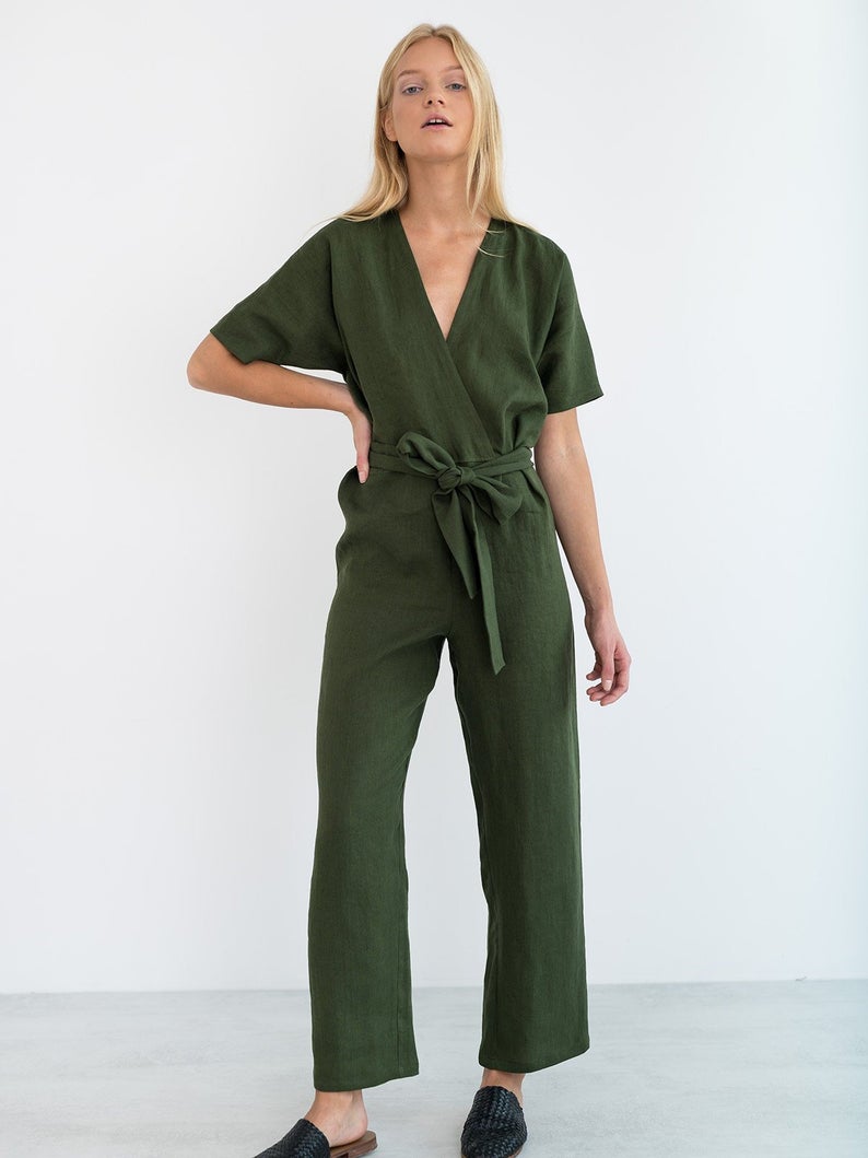 Aurora Linen Jumpsuit