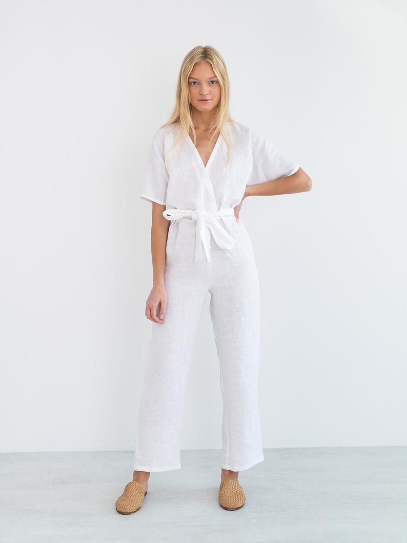 Aurora Linen Jumpsuit