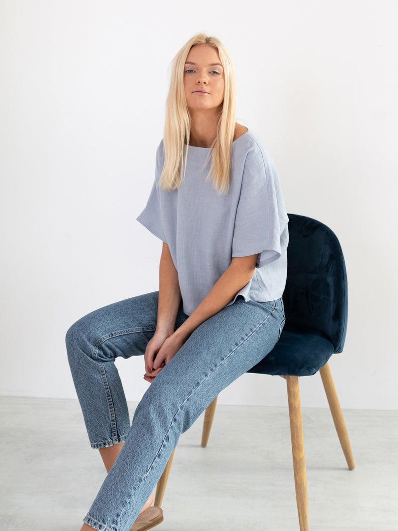 Bee Linen Blouse