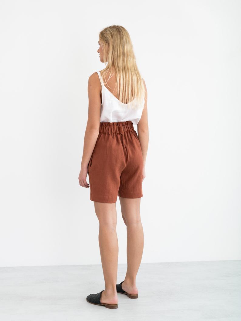 Cora Linen Shorts