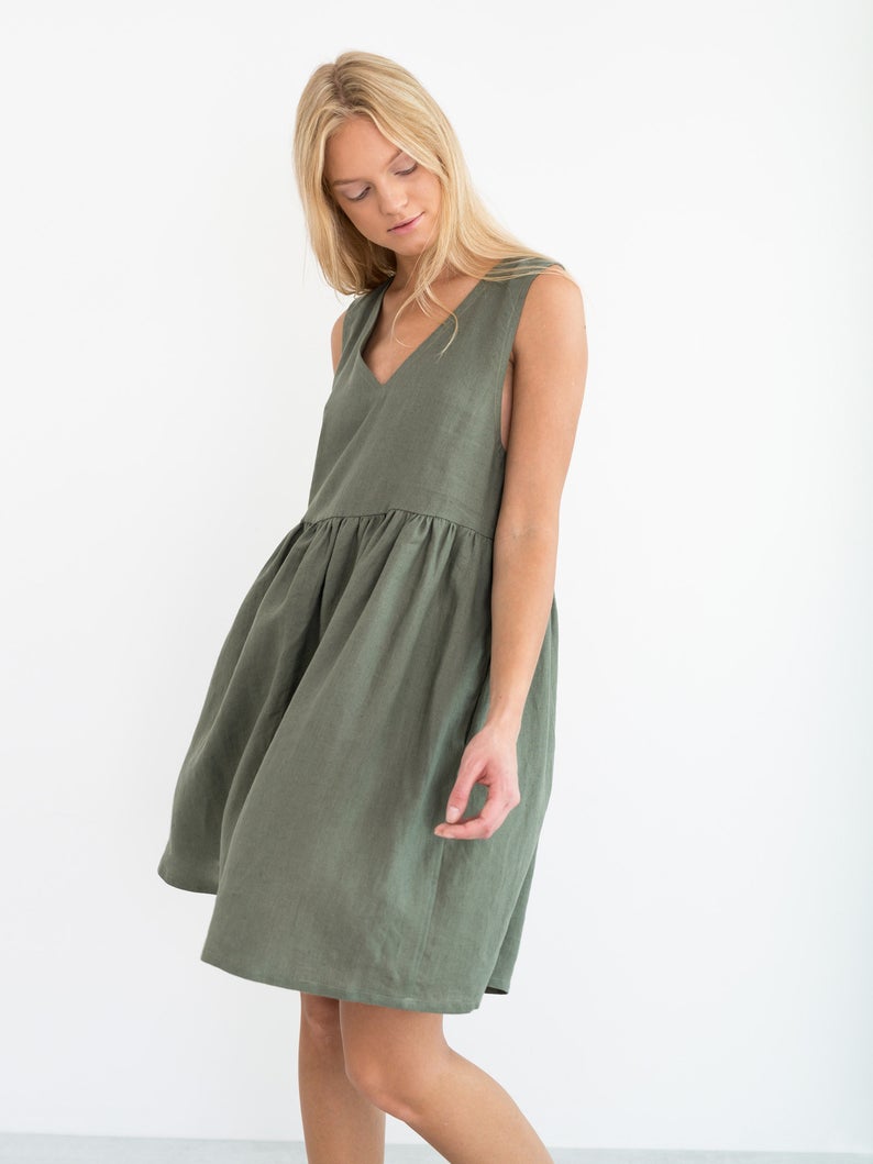 Fressia Linen Dress