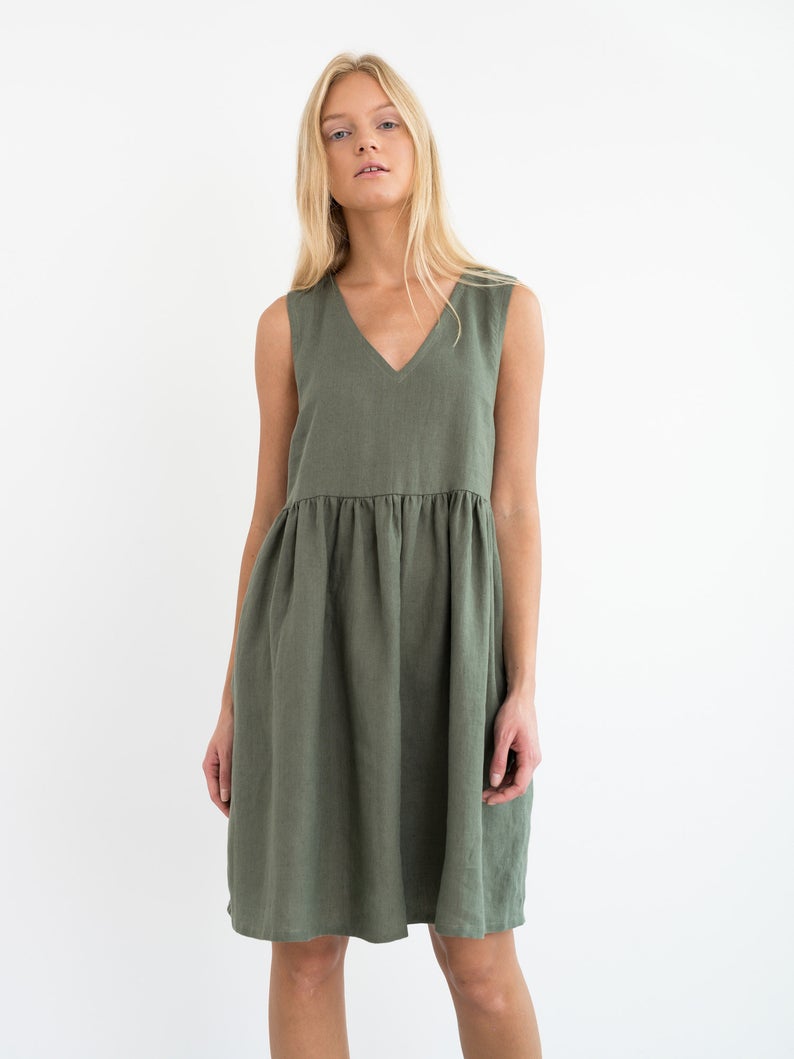 Fressia Linen Dress