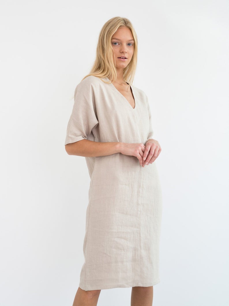 Jasmine Linen Dress