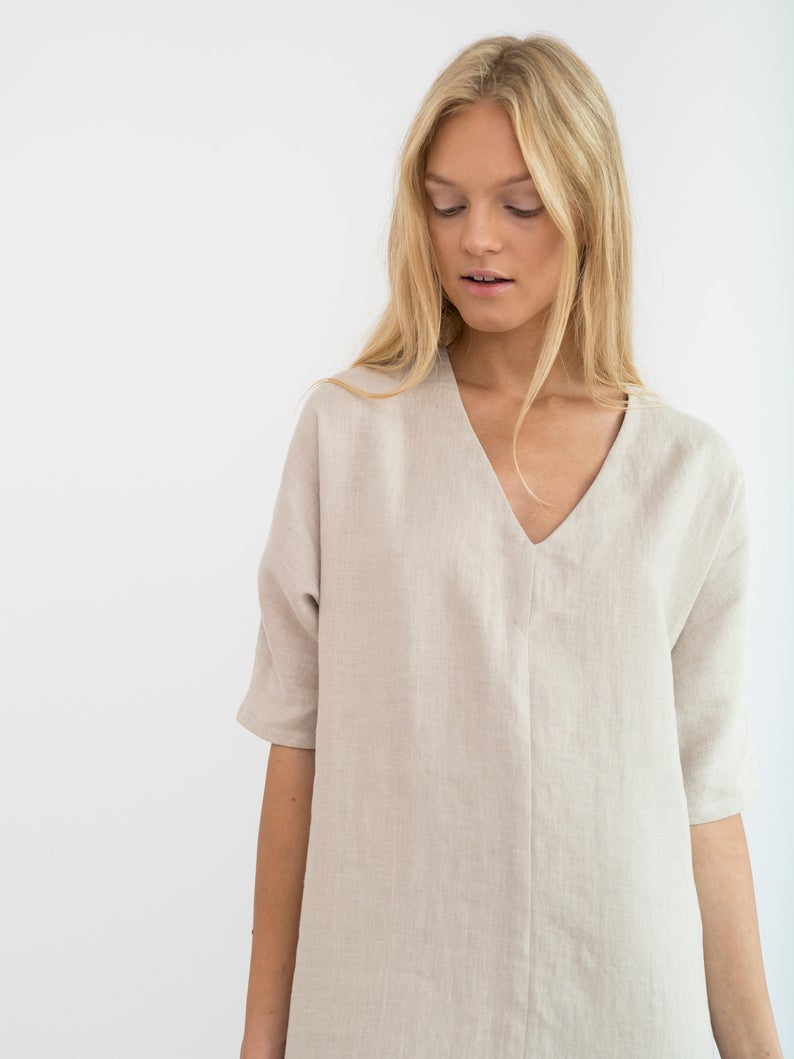 Jasmine Linen Dress