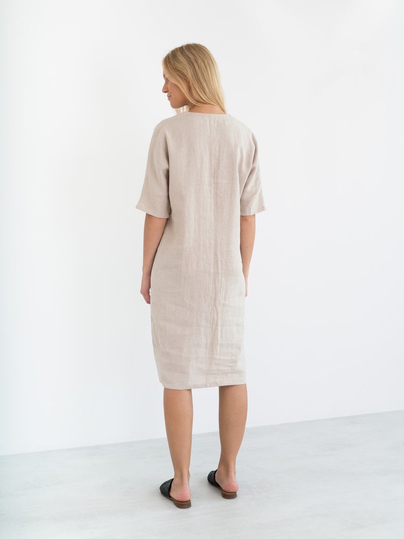 Jasmine Linen Dress