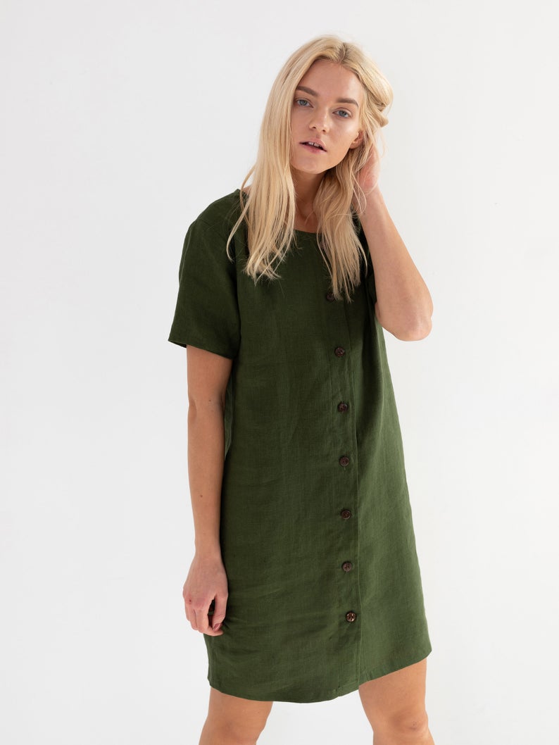 Lyra Linen Dress