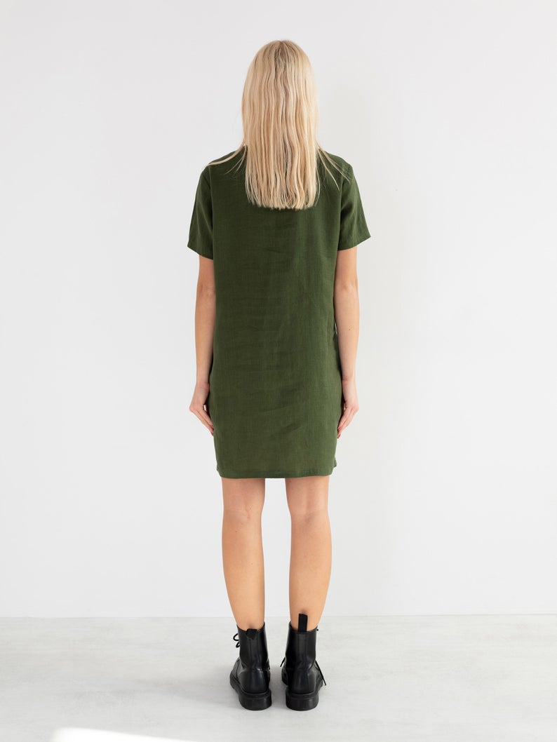 Lyra Linen Dress