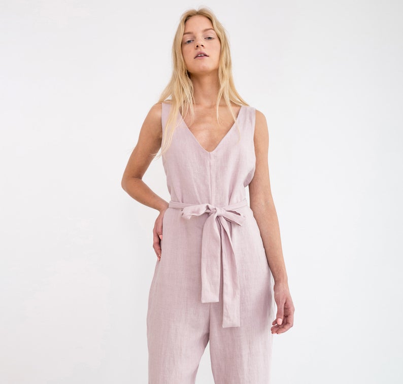 Madeline Linen Jumpsuit