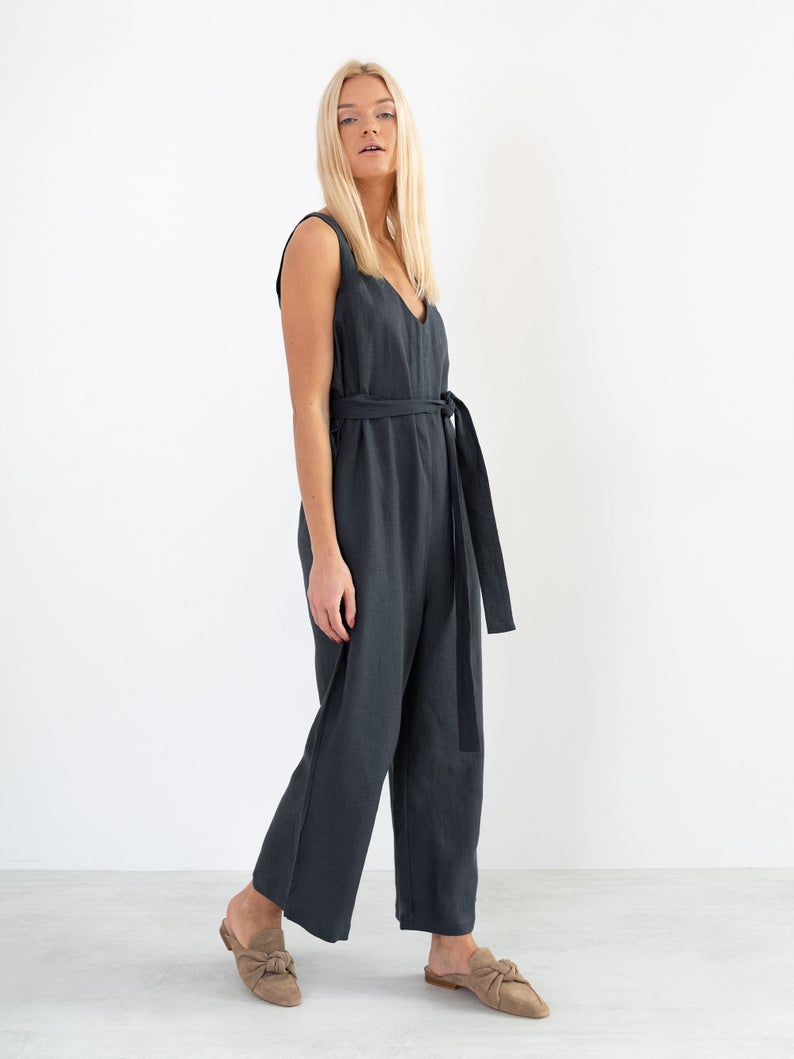 Madeline Linen Jumpsuit