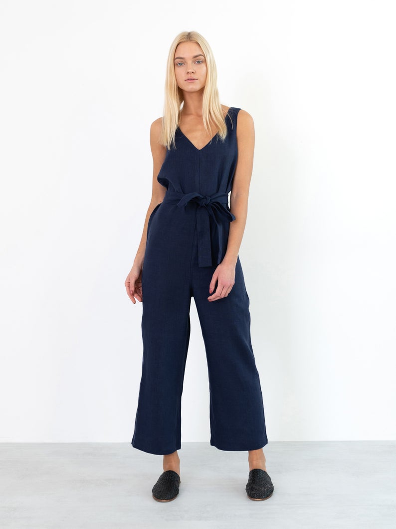 Madeline Linen Jumpsuit